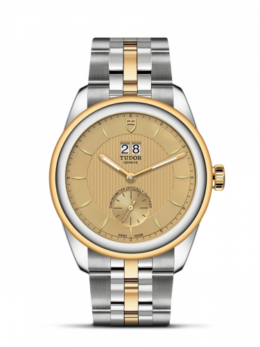 Tudor Glamour Double Date Stainless Steel / Yellow Gold / Champagne/ Bracelet M57103-0003 Tudor Glamour Double Date Stainless Steel / Yellow Gold / Champagne/ Bracelet M57103-0003