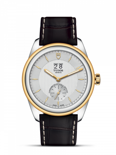 Tudor Glamour Double Date Stainless Steel / Yellow Gold / Silver/ Strap M57103-0019 Tudor Glamour Double Date Stainless Steel / Yellow Gold / Silver/ Strap M57103-0019