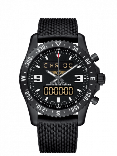 Breitling Chronospace Military Blacksteel / Volcano Black / Rubber / Folding M78367101B1S1 Breitling Chronospace Military Blacksteel / Volcano Black / Rubber / Folding M78367101B1S1