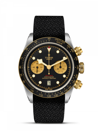 Tudor Heritage Black Bay Chronograph S&G / Black / Textile 79363N-0003 Tudor Heritage Black Bay Chronograph S&G / Black / Textile 79363N-0003