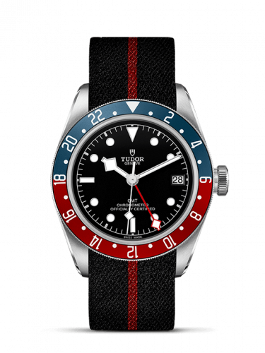 Tudor Heritage Black Bay GMT Stainless Steel / Black / Pepsi / Fabric 79830RB-0003