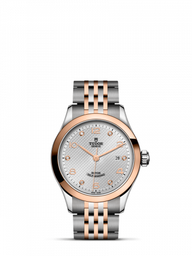 Tudor 1926 28 Stainless Steel / Rose Gold / Silver - Diamond 91351-0002 Tudor 1926 28 Stainless Steel / Rose Gold / Silver - Diamond 91351-0002
