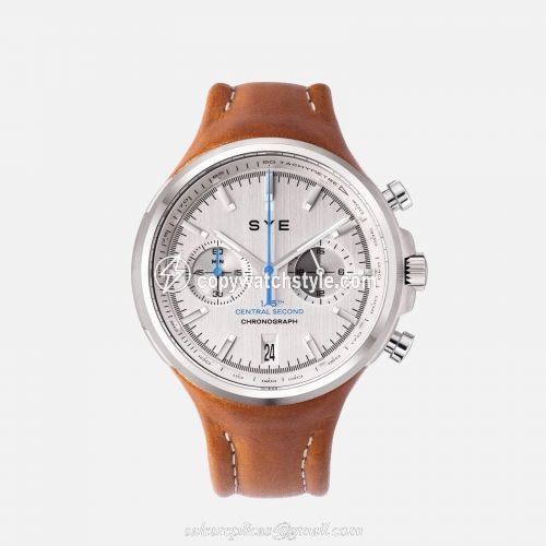 SYE MOT1ON Chronograph Silver Edition / Whiskey MCFE-SI-WH
