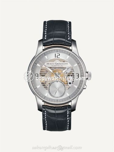Moritz Grossmann Atum Pure L Stainless Steel / White MG-001091 Moritz Grossmann Atum Pure L Stainless Steel / White MG-001091