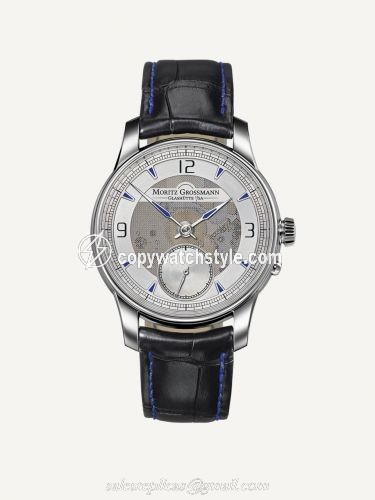Moritz Grossmann Atum Pure M Stainless Steel / Blue MG-000688 Moritz Grossmann Atum Pure M Stainless Steel / Blue MG-000688