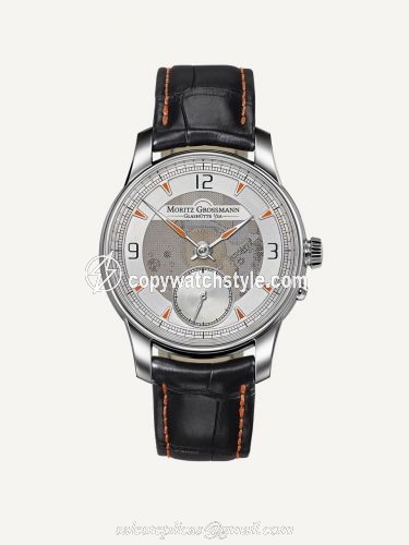 Moritz Grossmann Atum Pure M Stainless Steel / Orange MG-000709 Moritz Grossmann Atum Pure M Stainless Steel / Orange MG-000709
