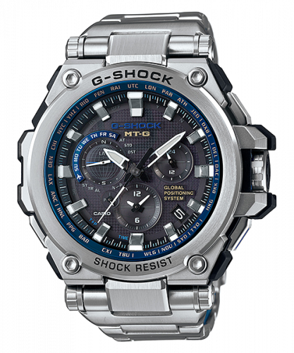 Casio G-Shock MT-G G1000 Steel / Black / Blue MTG-G1000D-1A2 Casio G-Shock MT-G G1000 Steel / Black / Blue MTG-G1000D-1A2