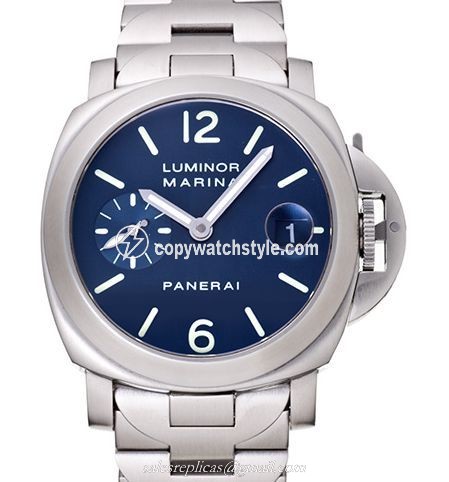 Panerai Luminor Marina Automatic 40mm Bracelet Blue PAM00069 Panerai Luminor Marina Automatic 40mm Bracelet Blue PAM00069