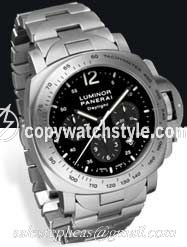 Panerai Luminor Chrono Daylight Black Bracelet PAM00236 Panerai Luminor Chrono Daylight Black Bracelet PAM00236