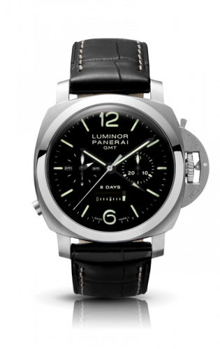 Panerai Luminor 1950 Chrono Monopulsante 8 Days GMT Acciaio PAM00275 Panerai Luminor 1950 Chrono Monopulsante 8 Days GMT Acciaio PAM00275