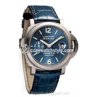 Panerai Luminor Marina Automatic 40mm Titanium Blue PAM00282 Panerai Luminor Marina Automatic 40mm Titanium Blue PAM00282