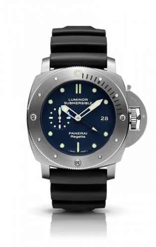 Panerai Luminor Submersible 1950 Regatta 3 Days GMT Automatic Titanio PAM00371 Panerai Luminor Submersible 1950 Regatta 3 Days GMT Automatic Titanio PAM00371
