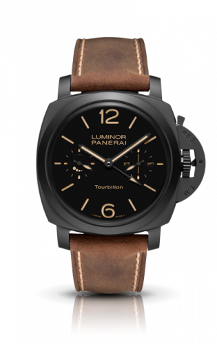 Panerai Luminor 1950 Tourbillon GMT Ceramica PAM00396 Panerai Luminor 1950 Tourbillon GMT Ceramica PAM00396