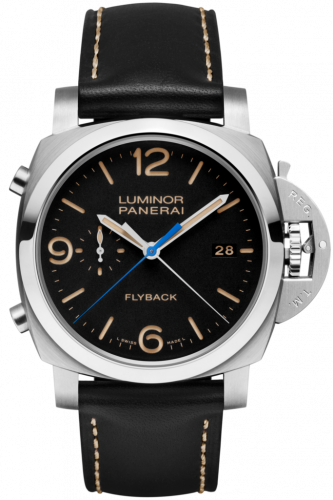Panerai Luminor 1950 44 3 Days Chrono Flyback Automatic Stainless Steel / Black PAM00524 Panerai Luminor 1950 44 3 Days Chrono Flyback Automatic Stainless Steel / Black PAM00524