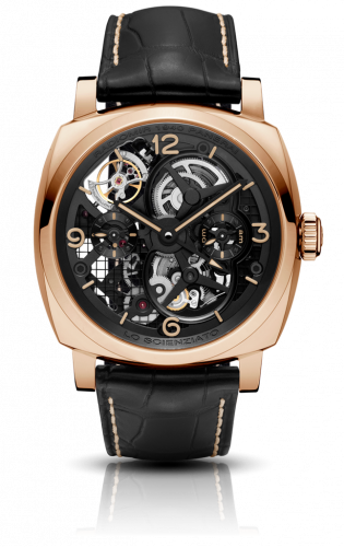 Panerai Radiomir 1940 Tourbillon GMT Oro Rosso Lo Scienziato PAM00559 Panerai Radiomir 1940 Tourbillon GMT Oro Rosso Lo Scienziato PAM00559