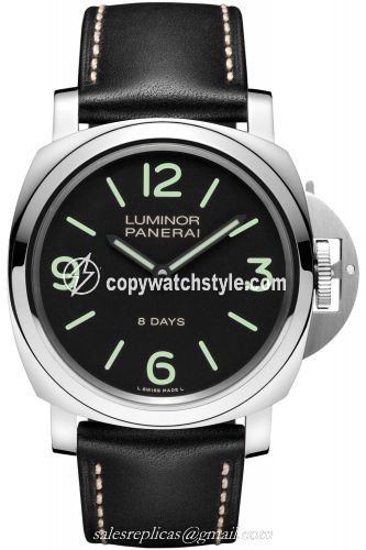 Panerai Luminor Base 44 8 Days Stainless Steel / Black PAM00560