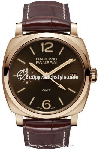 Panerai Radiomir 1940 GMT Oro Rosso PAM00570 Panerai Radiomir 1940 GMT Oro Rosso PAM00570