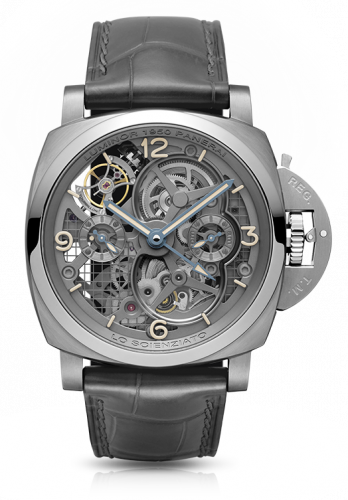 Panerai Luminor 1950 Tourbillon GMT Titanio Lo Scienziato PAM00578