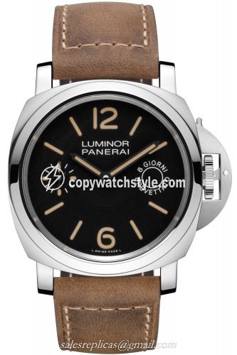 Panerai Luminor Marina 44 8 Days Stainless Steel / Black - Brevettato PAM00590