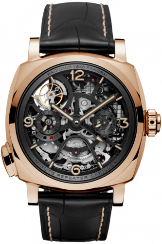 Panerai Radiomir 1940 Minute Repeater Carillon Tourbillon GMT Oro Rosso PAM00600 Panerai Radiomir 1940 Minute Repeater Carillon Tourbillon GMT Oro Rosso PAM00600