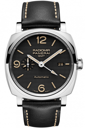 Panerai Radiomir 1940 3 Days GMT Automatic Acciaio Hobnail PAM00627