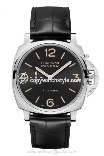 Panerai Luminor Due 45 3 Days Automatic Stainless Steel / Black PAM00674 Panerai Luminor Due 45 3 Days Automatic Stainless Steel / Black PAM00674