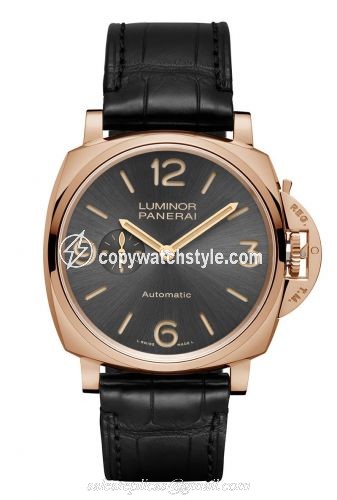 Panerai Luminor Due 45 3 Days Automatic Red Gold / Grey PAM00675