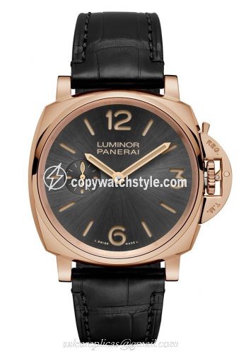 Panerai Luminor Due 42 3 Days Red Gold / Grey PAM00677 Panerai Luminor Due 42 3 Days Red Gold / Grey PAM00677
