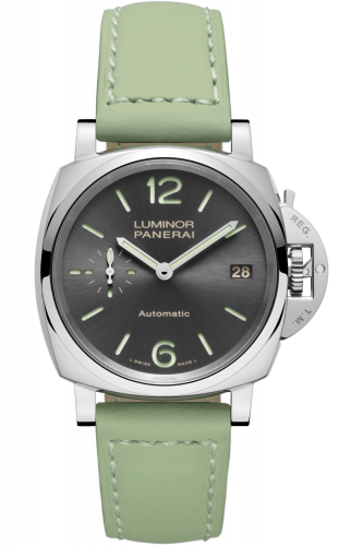 Panerai Luminor Due 38 Automatic Stainless Steel / Grey PAM00755
