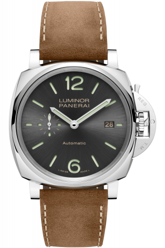 Panerai Luminor Due 42 3 Days Date Stainless Steel / Grey PAM00904 Panerai Luminor Due 42 3 Days Date Stainless Steel / Grey PAM00904