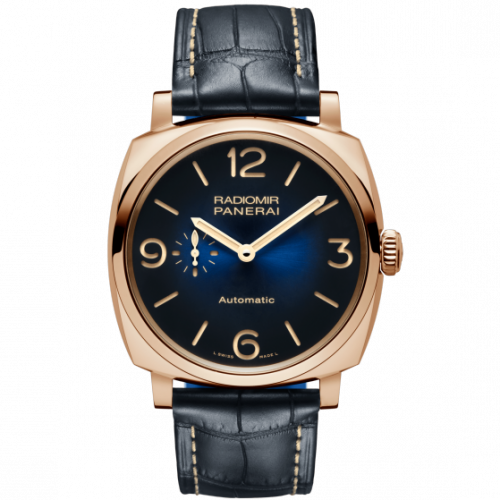 Panerai Radiomir 1940 45 3 Days Automatic Red Gold / Blue / Mediterraneo PAM00934