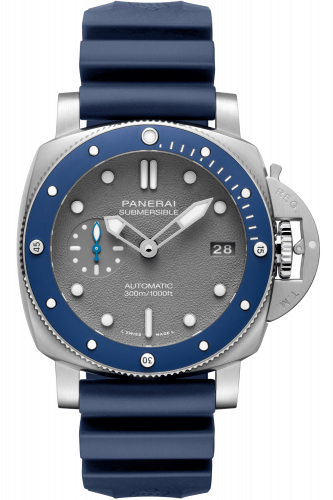 Panerai Luminor Submersible 42 3 Days Automatic Acciaio Blue Ceramic / Shark Grey PAM00959 Panerai Luminor Submersible 42 3 Days Automatic Acciaio Blue Ceramic / Shark Grey PAM00959