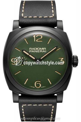 Panerai Radiomir 1940 48 3 Days Ceramic / Military Green PAM00997