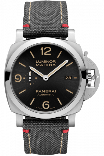 Panerai Luminor 1950 44 3 Days Automatic Stainless Steel / Black / Roma PAM01025 Panerai Luminor 1950 44 3 Days Automatic Stainless Steel / Black / Roma PAM01025