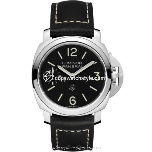 Panerai Luminor 44 Logo 3 Days Stainless Steel / Black PAM01084 Panerai Luminor 44 Logo 3 Days Stainless Steel / Black PAM01084