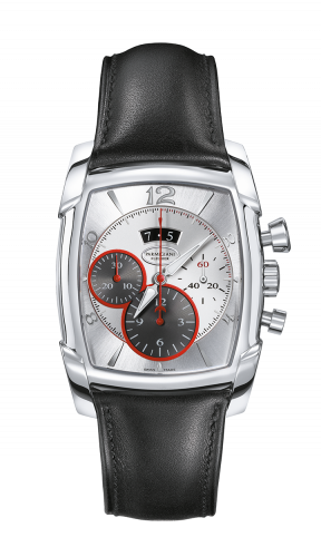 Parmigiani Fleurier Kalpagraphe Stainless Steel / Silver / Calf PFC128-0000100-HC1442 Parmigiani Fleurier Kalpagraphe Stainless Steel / Silver / Calf PFC128-0000100-HC1442