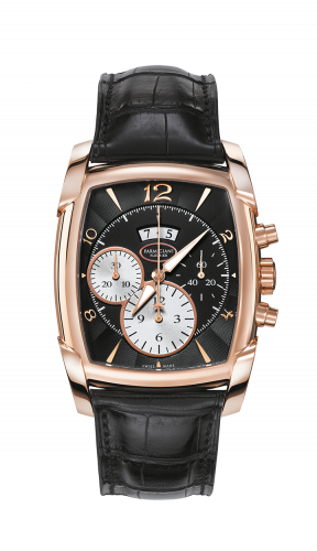 Parmigiani Fleurier Kalpagraphe Rose Gold / Black / Alligator PFC128-1001400-HA1441