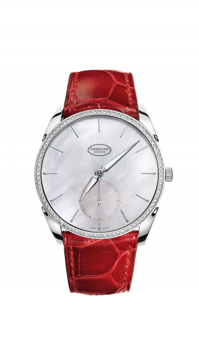 Parmigiani Fleurier Tonda 1950 Sertie White Gold / White MOP / Alligator PFC267-1263300-HA2141 Parmigiani Fleurier Tonda 1950 Sertie White Gold / White MOP / Alligator PFC267-1263300-HA2141