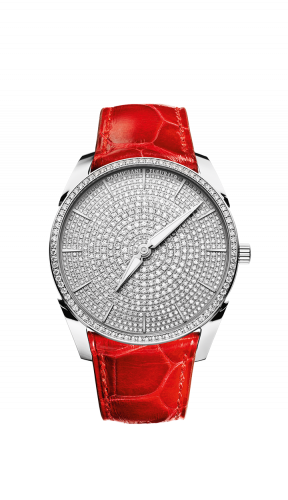 Parmigiani Fleurier Tonda 1950 Sertie White Gold / Full Set / Alligator PFC267-1264600-HA2121 Parmigiani Fleurier Tonda 1950 Sertie White Gold / Full Set / Alligator PFC267-1264600-HA2121