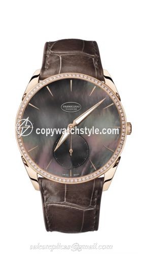 Parmigiani Fleurier Tonda 1950 Sertie Rose Gold / Black MOP / Alligator PFC267-1063800-HA2721 Parmigiani Fleurier Tonda 1950 Sertie Rose Gold / Black MOP / Alligator PFC267-1063800-HA2721