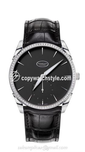 Parmigiani Fleurier Tonda 1950 Sertie White Gold / Graphite PFC267-1260300-HA1421 Parmigiani Fleurier Tonda 1950 Sertie White Gold / Graphite PFC267-1260300-HA1421