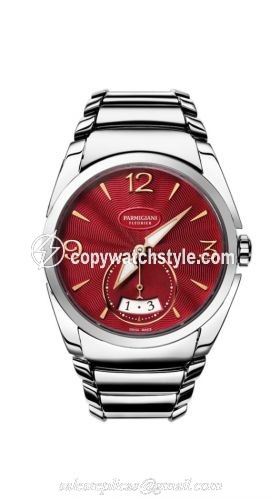 Parmigiani Fleurier Tonda Metropolitaine Stainless Steel / Amarante / Bracelet PFC273-0000900-B00002