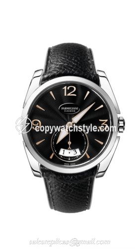 Parmigiani Fleurier Tonda Metropolitaine Stainless Steel / Black PFC273-0001400-HE1421 Parmigiani Fleurier Tonda Metropolitaine Stainless Steel / Black PFC273-0001400-HE1421