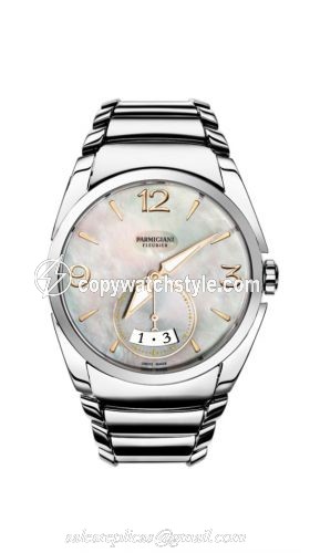 Parmigiani Fleurier Tonda Metropolitaine Stainless Steel / MOP / Bracelet PFC273-0003300-B00002