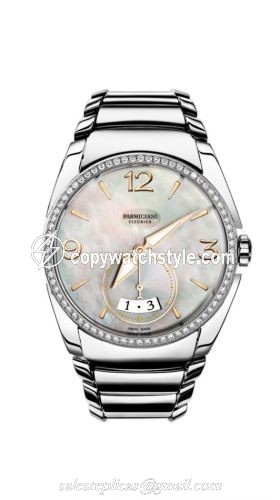 Parmigiani Fleurier Tonda Metropolitaine Stainless Steel / MOP / Diamond / Bracelet PFC273-0063300-B00002 Parmigiani Fleurier Tonda Metropolitaine Stainless Steel / MOP / Diamond / Bracelet PFC273-0063300-B00002