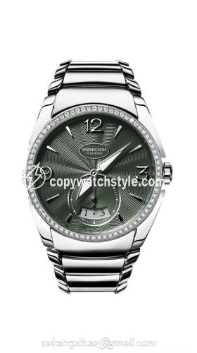 Parmigiani Fleurier Tonda Metropolitaine Stainless Steel / Green / Diamond / Bracelet PFC273-0065600-B00002 Parmigiani Fleurier Tonda Metropolitaine Stainless Steel / Green / Diamond / Bracelet PFC273-0065600-B00002