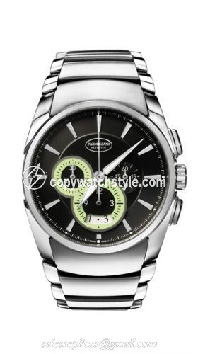 Parmigiani Fleurier Tonda Metrographe Stainless Steel / Black / Bracelet PFC274-0001401-B33002 Parmigiani Fleurier Tonda Metrographe Stainless Steel / Black / Bracelet PFC274-0001401-B33002