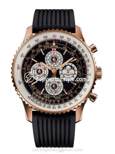 Breitling Navitimer QP Red Gold / Black / Rubber R29381E6.BF55.252S Breitling Navitimer QP Red Gold / Black / Rubber R29381E6.BF55.252S