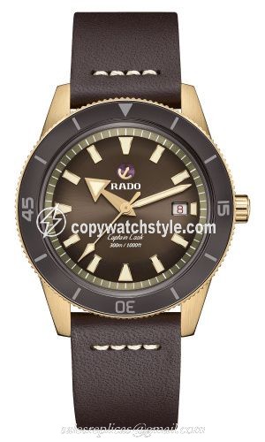 Rado HyperChrome Captain Cook 42 Bronze / Brown R32504306