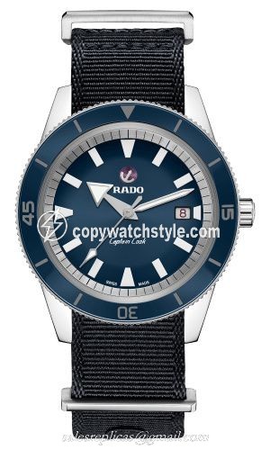 Rado HyperChrome Captain Cook 42 Stainless Steel / Blue R32505208 Rado HyperChrome Captain Cook 42 Stainless Steel / Blue R32505208
